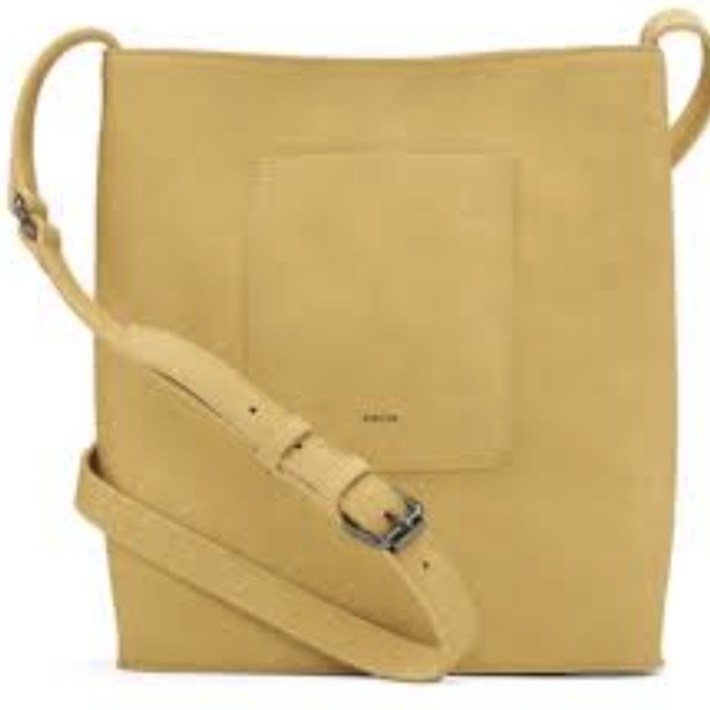 EUC Anthropologie Co-Lab SLOAN HOBO BUCKET Yellow